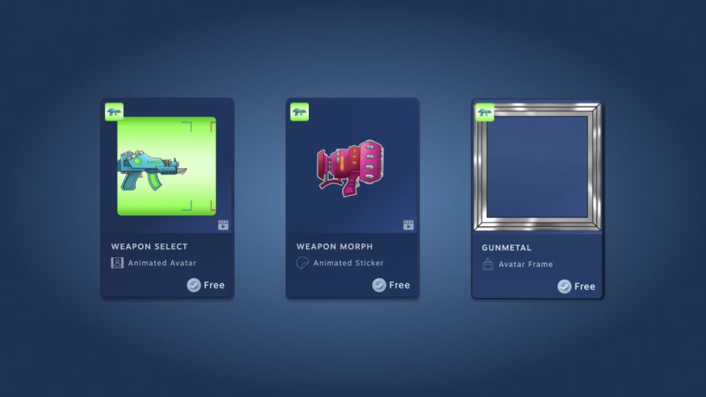 Free FPS Fest 2024 Items on Steam Points Shop